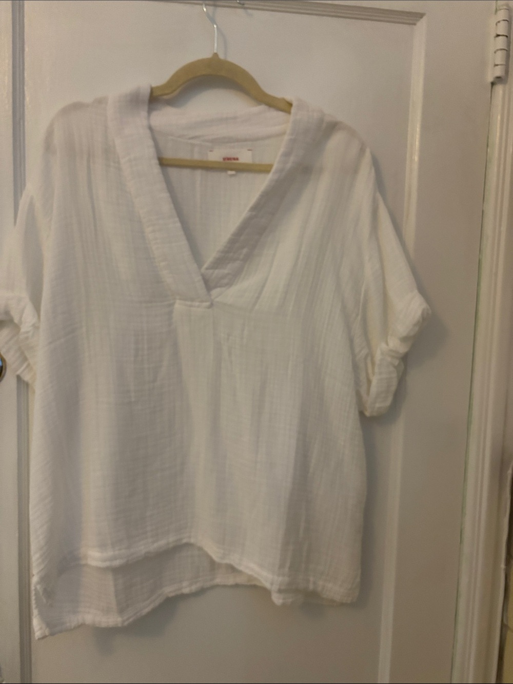 Xirena Avery shirt, white, large